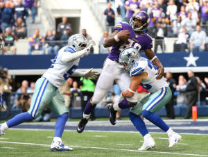 Adrian Peterson Touchdown vs. Cowboys