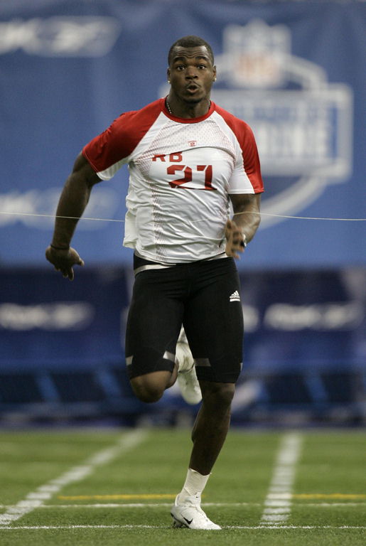 Adrian Peterson NFL Combine